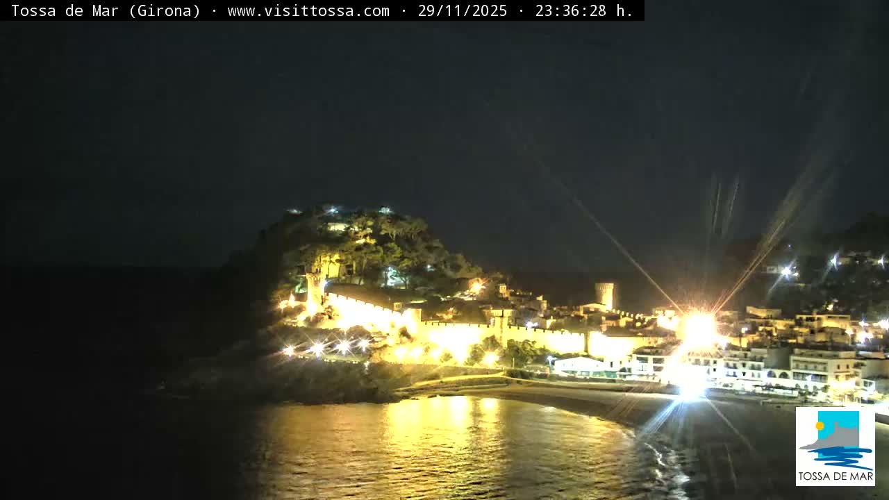 Tossa de Mar Landscape Live Cam - Girona, Catalonia, Spain
