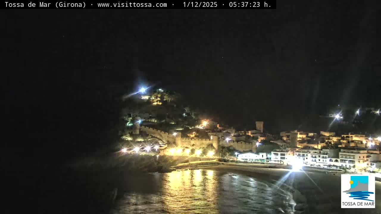 Tossa de Mar Landscape Live Cam - Girona, Catalonia, Spain