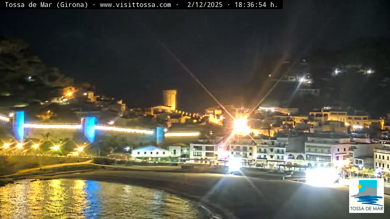 Tossa de Mar Landscape Live Cam - Girona, Catalonia, Spain