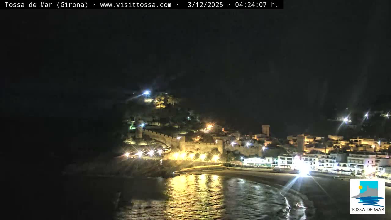 Tossa de Mar Landscape Live Cam - Girona, Catalonia, Spain