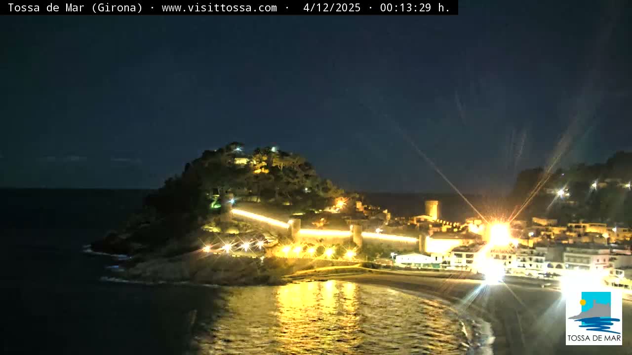 Tossa de Mar Landscape Live Cam - Girona, Catalonia, Spain