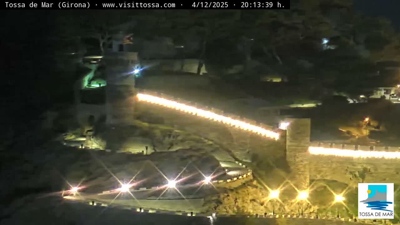 Tossa de Mar Landscape Live Cam - Girona, Catalonia, Spain