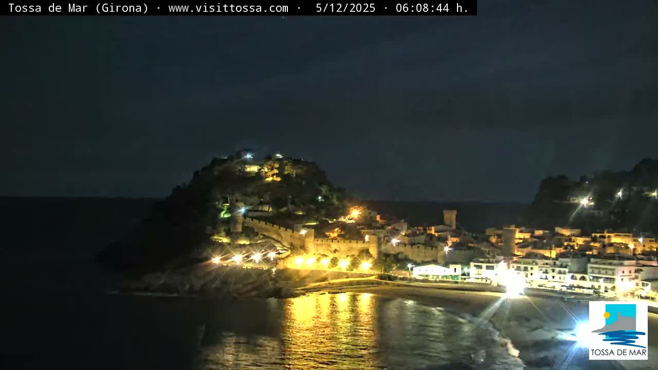 Tossa de Mar Landscape Live Cam - Girona, Catalonia, Spain