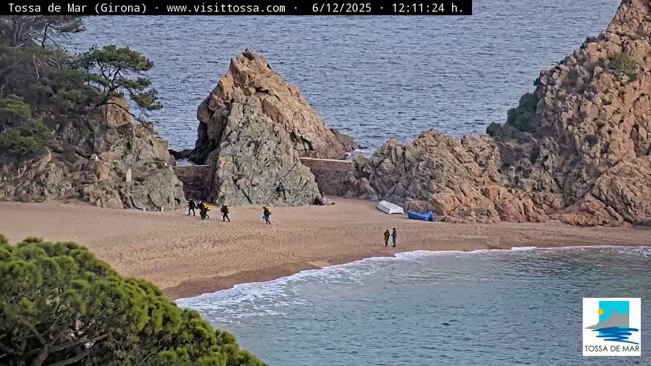 Tossa de Mar Landscape Live Cam - Girona, Catalonia, Spain