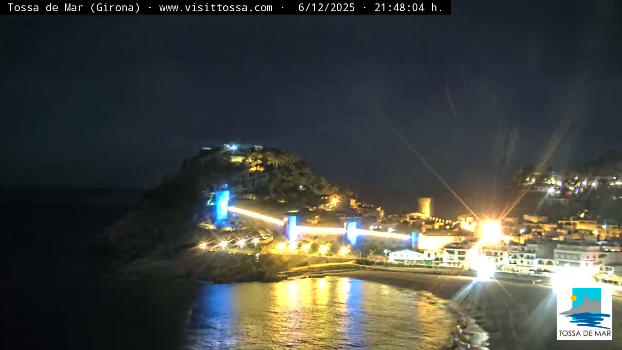 Tossa de Mar Landscape Live Cam - Girona, Catalonia, Spain