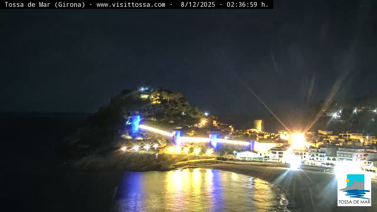 Tossa de Mar Landscape Live Cam - Girona, Catalonia, Spain