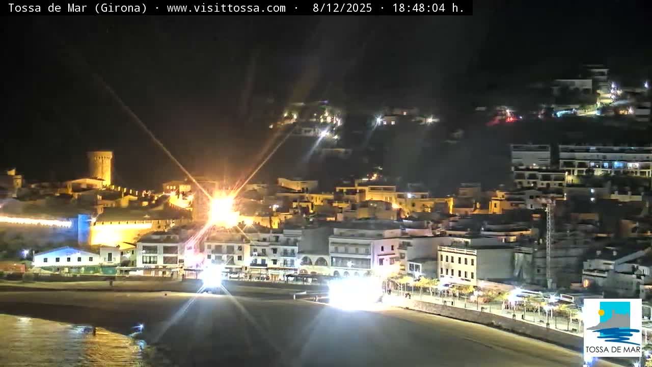 Tossa de Mar Landscape Live Cam - Girona, Catalonia, Spain