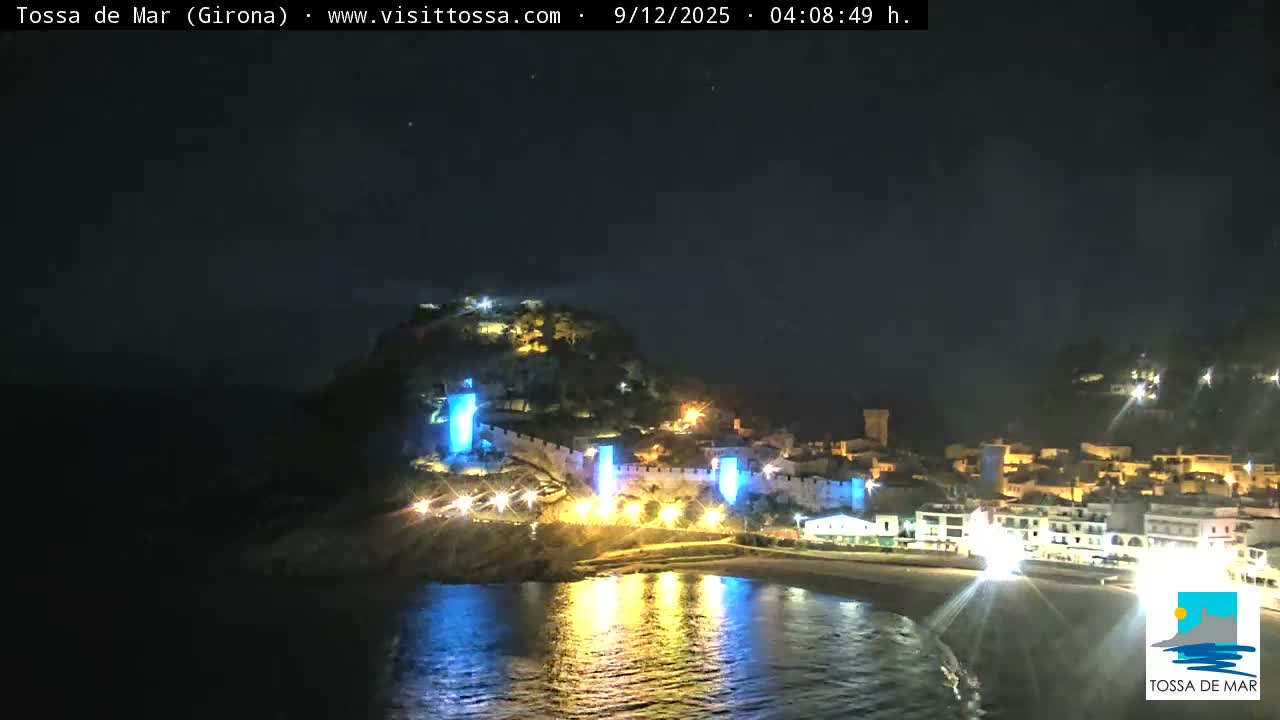 Tossa de Mar Landscape Live Cam - Girona, Catalonia, Spain