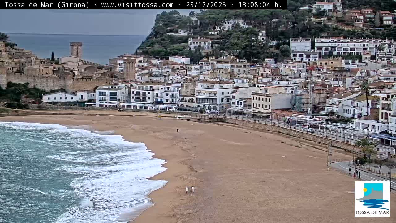 Tossa de Mar Landscape Live Cam - Girona, Catalonia, Spain