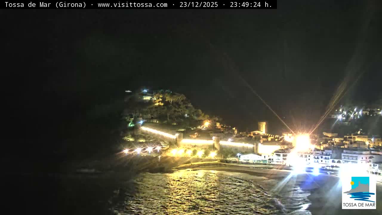Tossa de Mar Landscape Live Cam - Girona, Catalonia, Spain