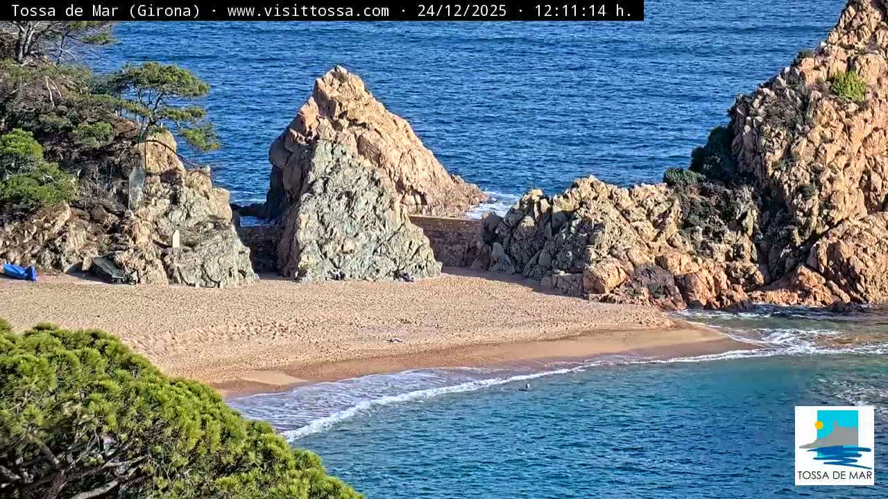 Tossa de Mar Landscape Live Cam - Girona, Catalonia, Spain