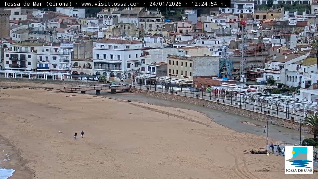 Tossa de Mar Landscape Live Cam - Girona, Catalonia, Spain