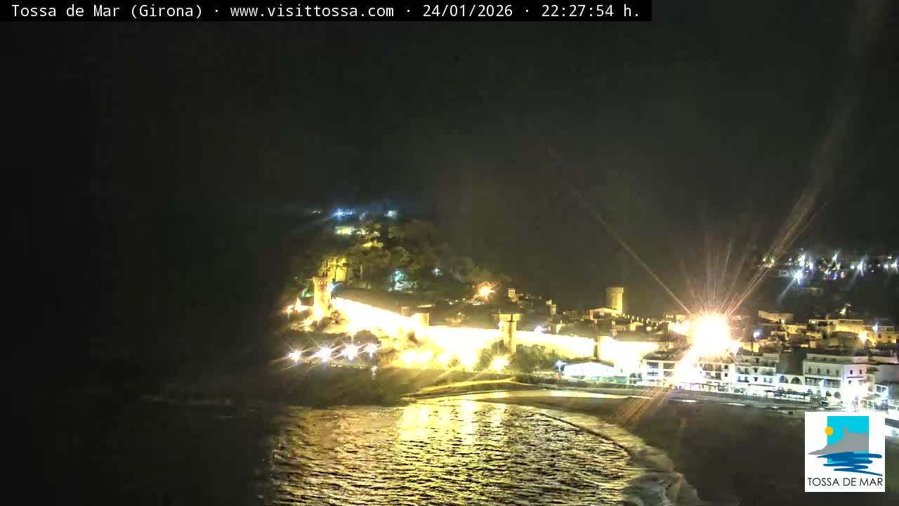 Tossa de Mar Landscape Live Cam - Girona, Catalonia, Spain