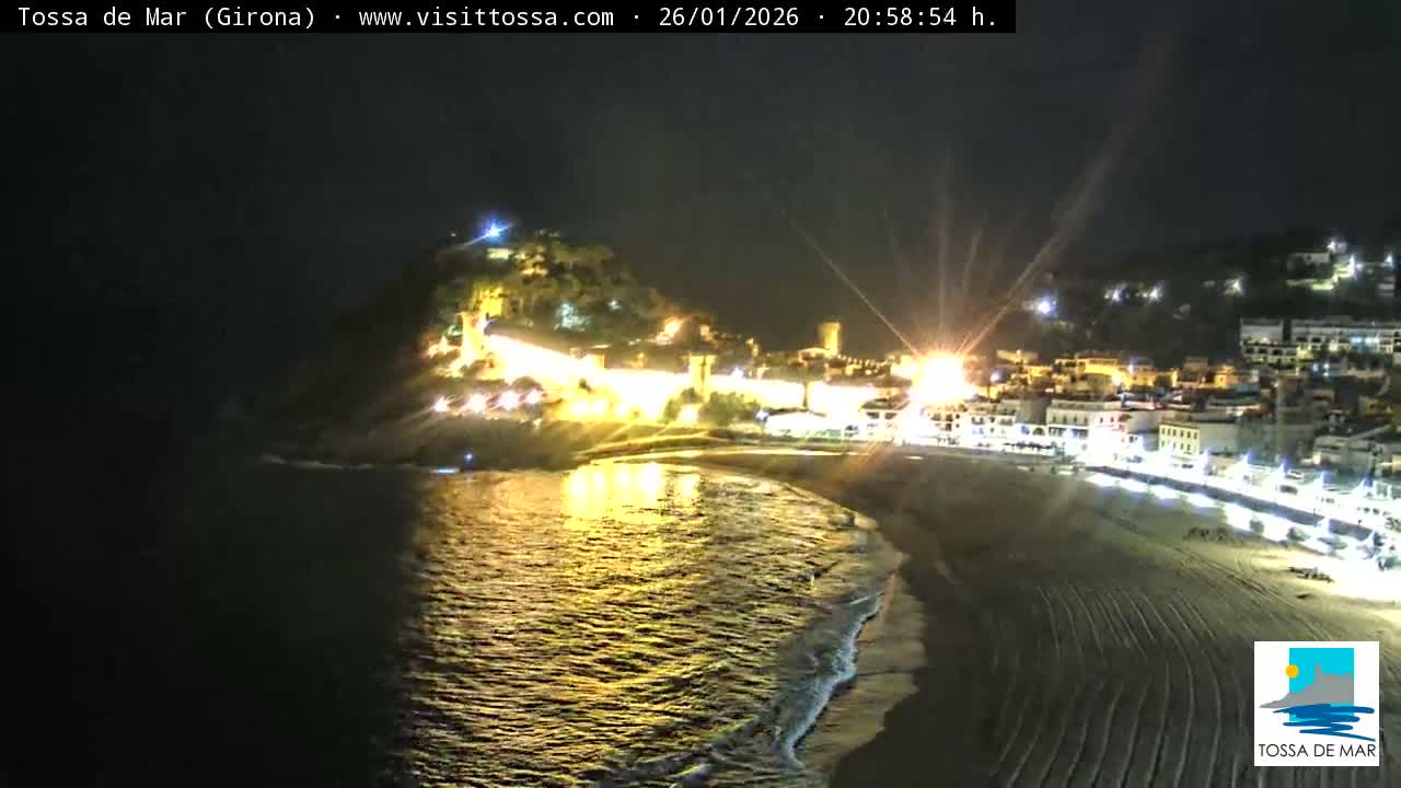Tossa de Mar Landscape Live Cam - Girona, Catalonia, Spain