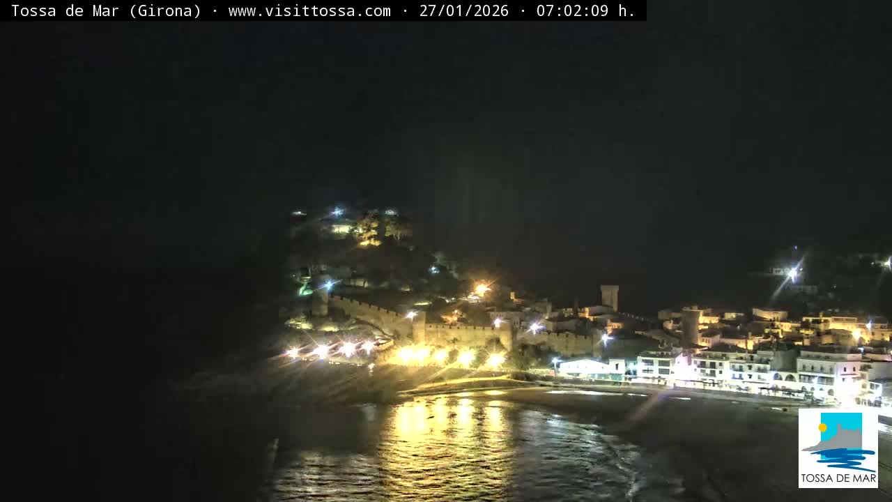 Tossa de Mar Landscape Live Cam - Girona, Catalonia, Spain