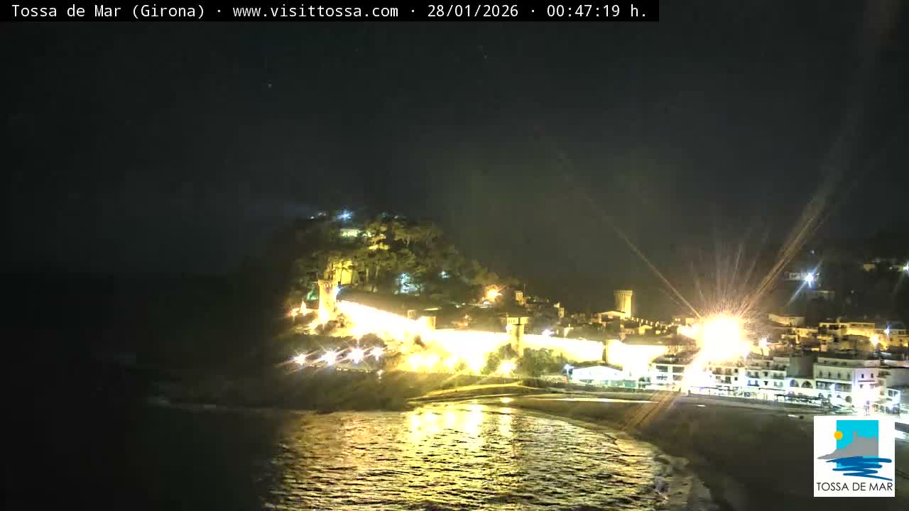 Tossa de Mar Landscape Live Cam - Girona, Catalonia, Spain