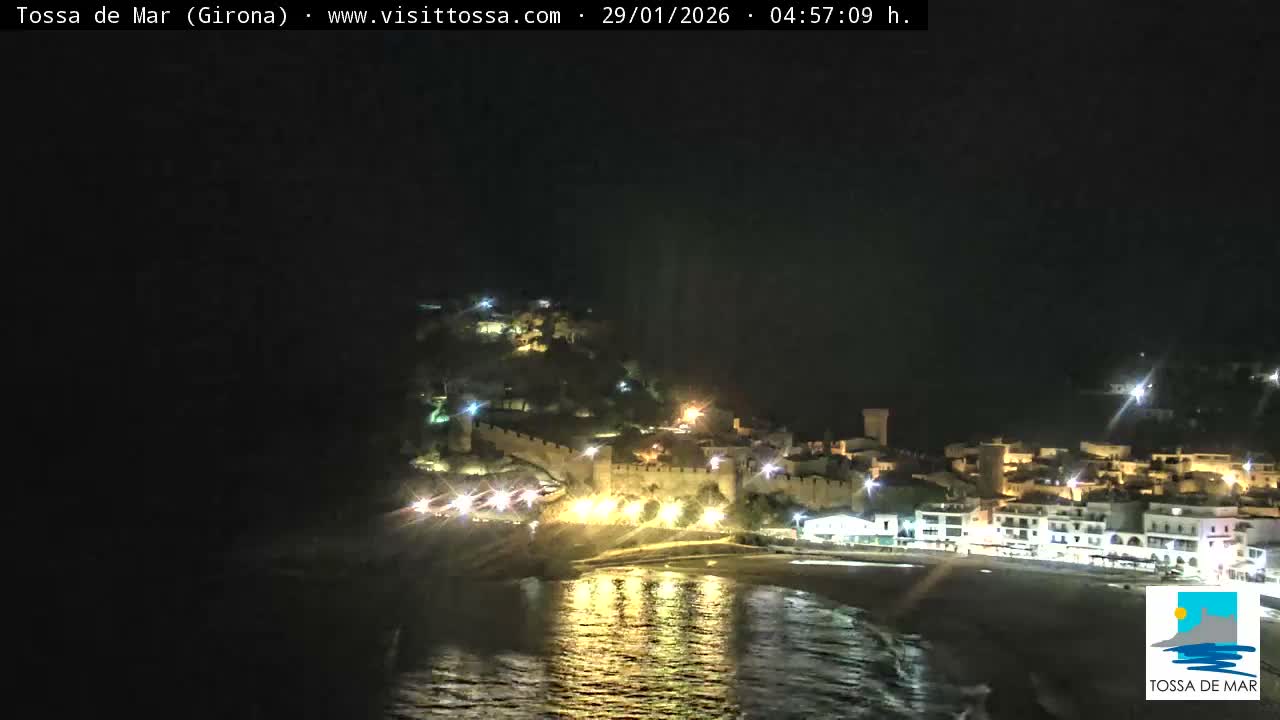 Tossa de Mar Landscape Live Cam - Girona, Catalonia, Spain