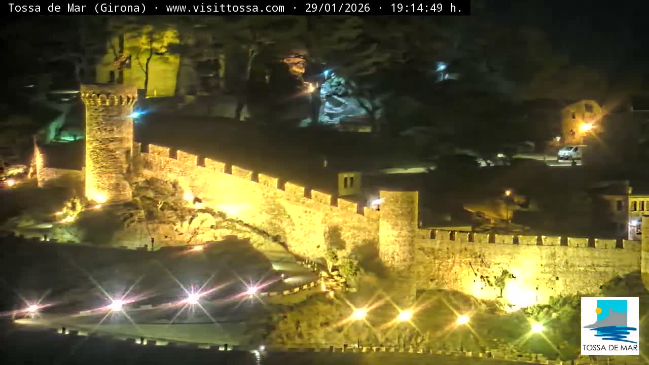 Tossa de Mar Landscape Live Cam - Girona, Catalonia, Spain