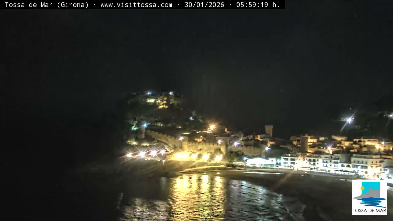 Tossa de Mar Landscape Live Cam - Girona, Catalonia, Spain