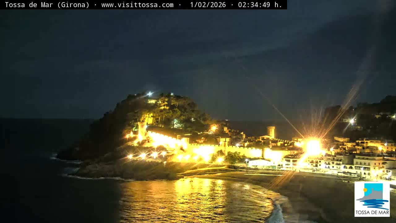 Tossa de Mar Landscape Live Cam - Girona, Catalonia, Spain
