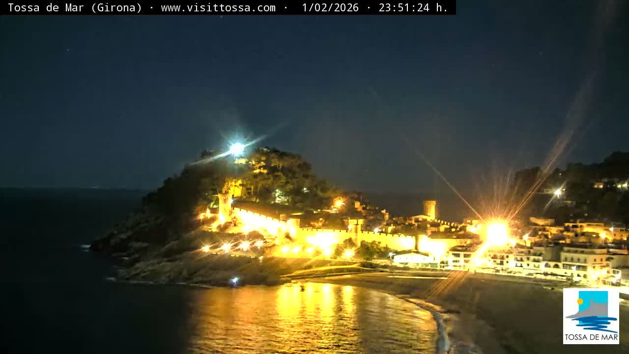 Tossa de Mar Landscape Live Cam - Girona, Catalonia, Spain