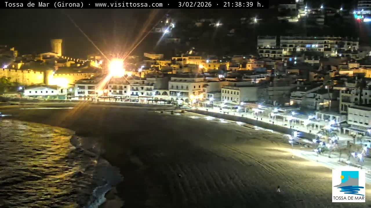 Tossa de Mar Landscape Live Cam - Girona, Catalonia, Spain
