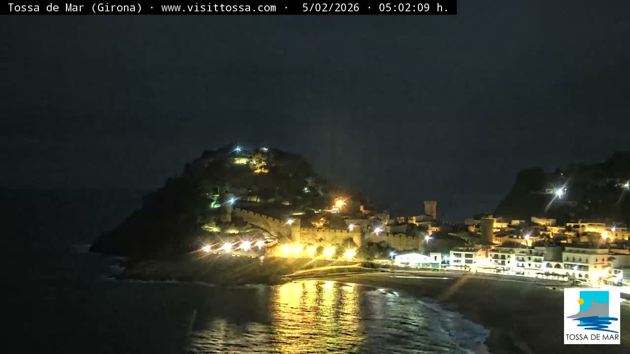 Tossa de Mar Landscape Live Cam - Girona, Catalonia, Spain