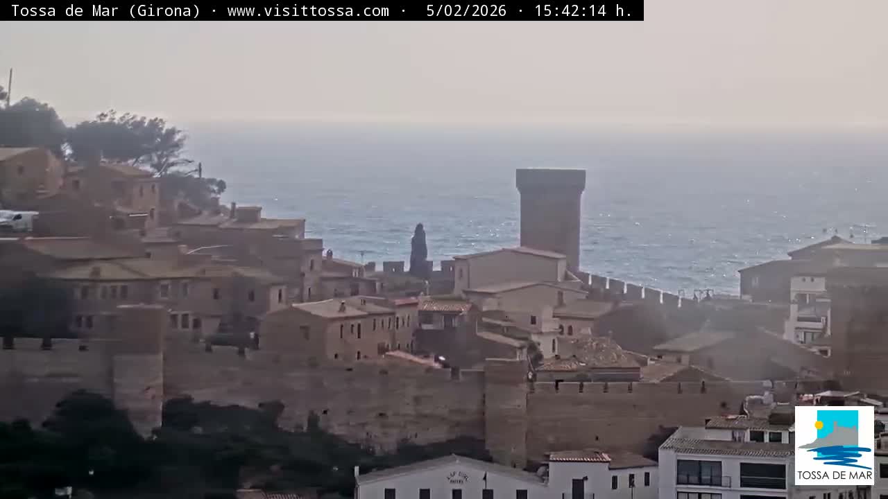 Tossa de Mar Landscape Live Cam - Girona, Catalonia, Spain