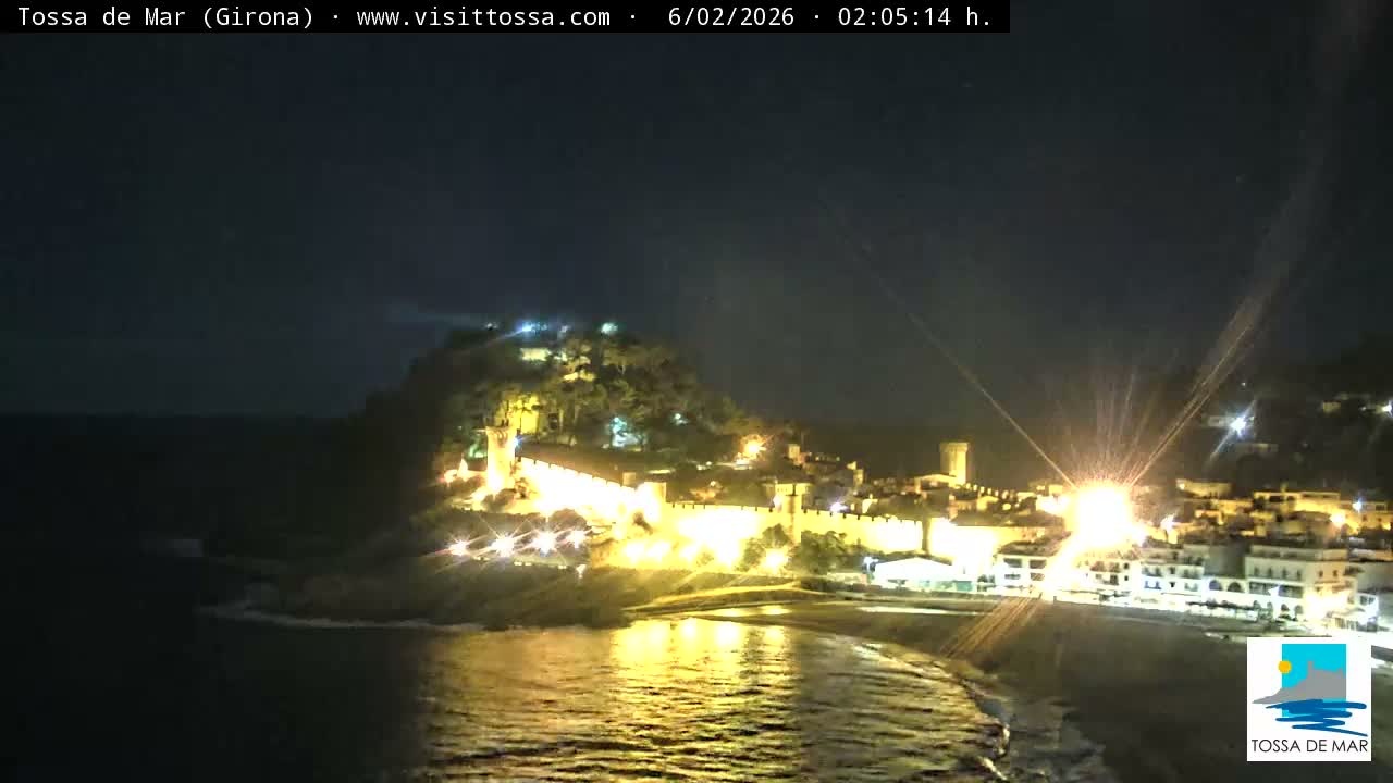 Tossa de Mar Landscape Live Cam - Girona, Catalonia, Spain