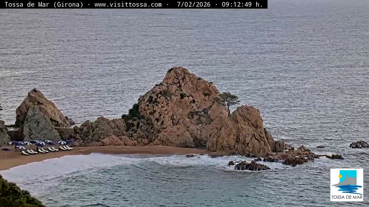 Tossa de Mar Landscape Live Cam - Girona, Catalonia, Spain