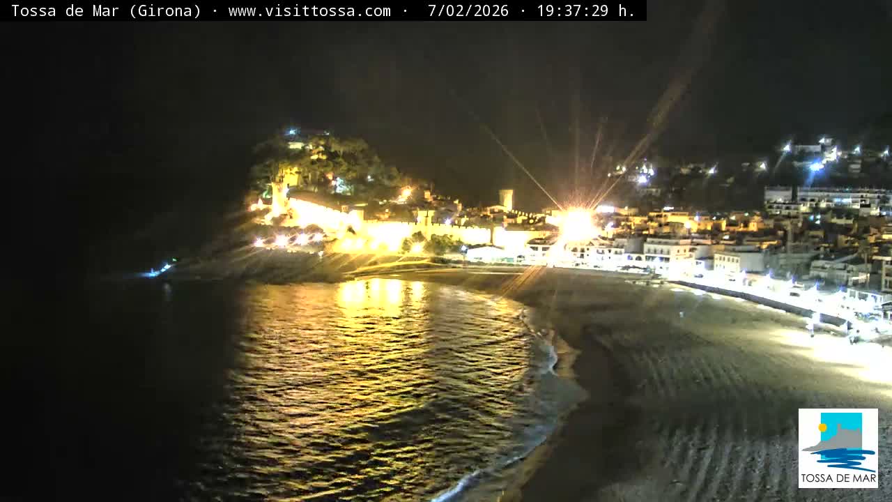 Tossa de Mar Landscape Live Cam - Girona, Catalonia, Spain
