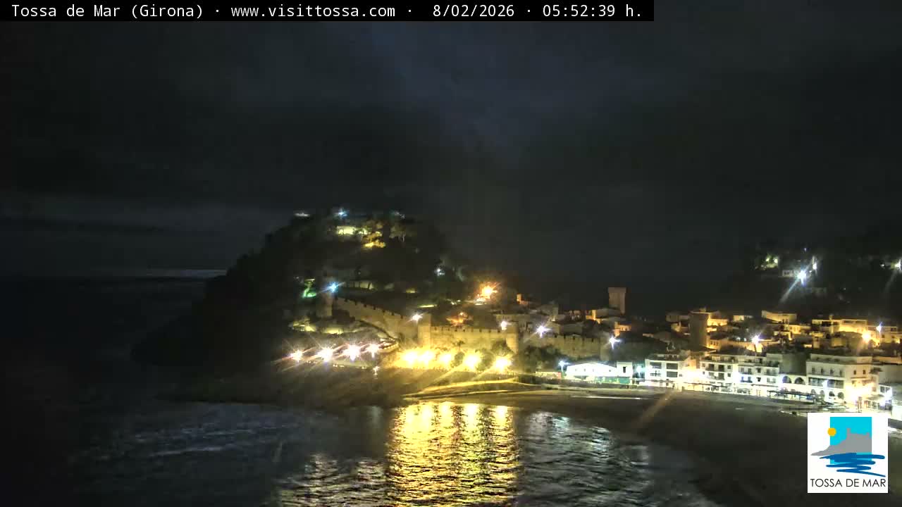 Tossa de Mar Landscape Live Cam - Girona, Catalonia, Spain