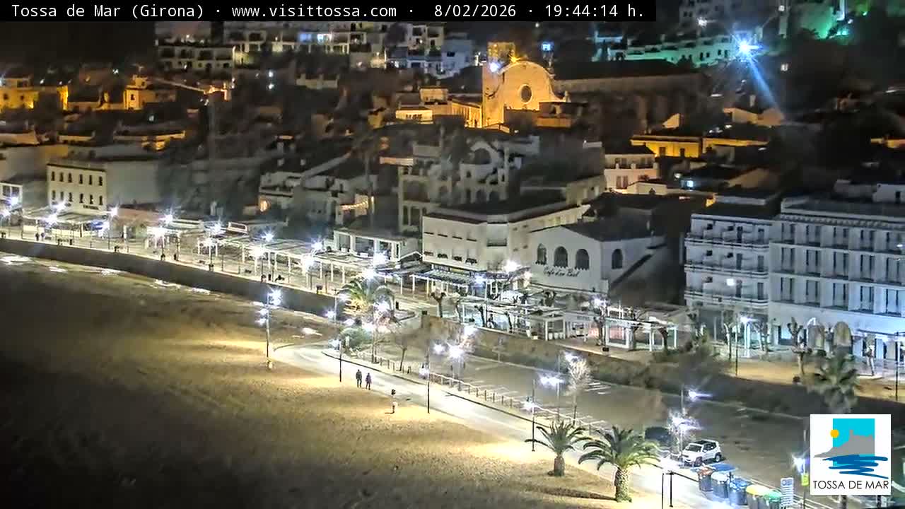 Tossa de Mar Landscape Live Cam - Girona, Catalonia, Spain