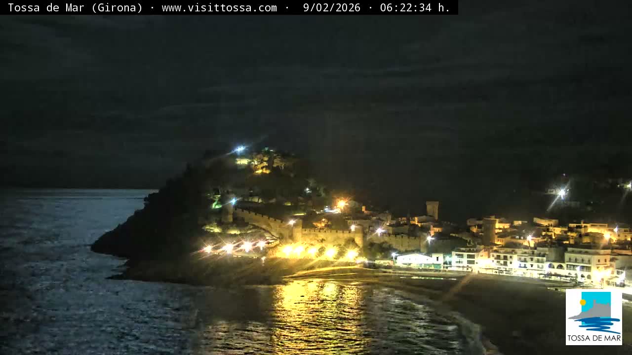 Tossa de Mar Landscape Live Cam - Girona, Catalonia, Spain