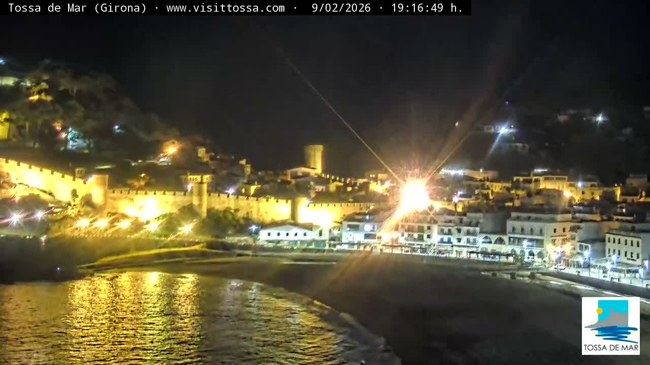 Tossa de Mar Landscape Live Cam - Girona, Catalonia, Spain