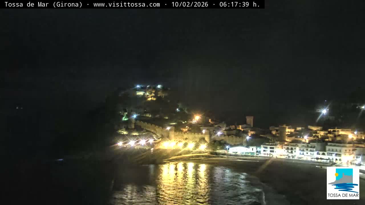 Tossa de Mar Landscape Live Cam - Girona, Catalonia, Spain
