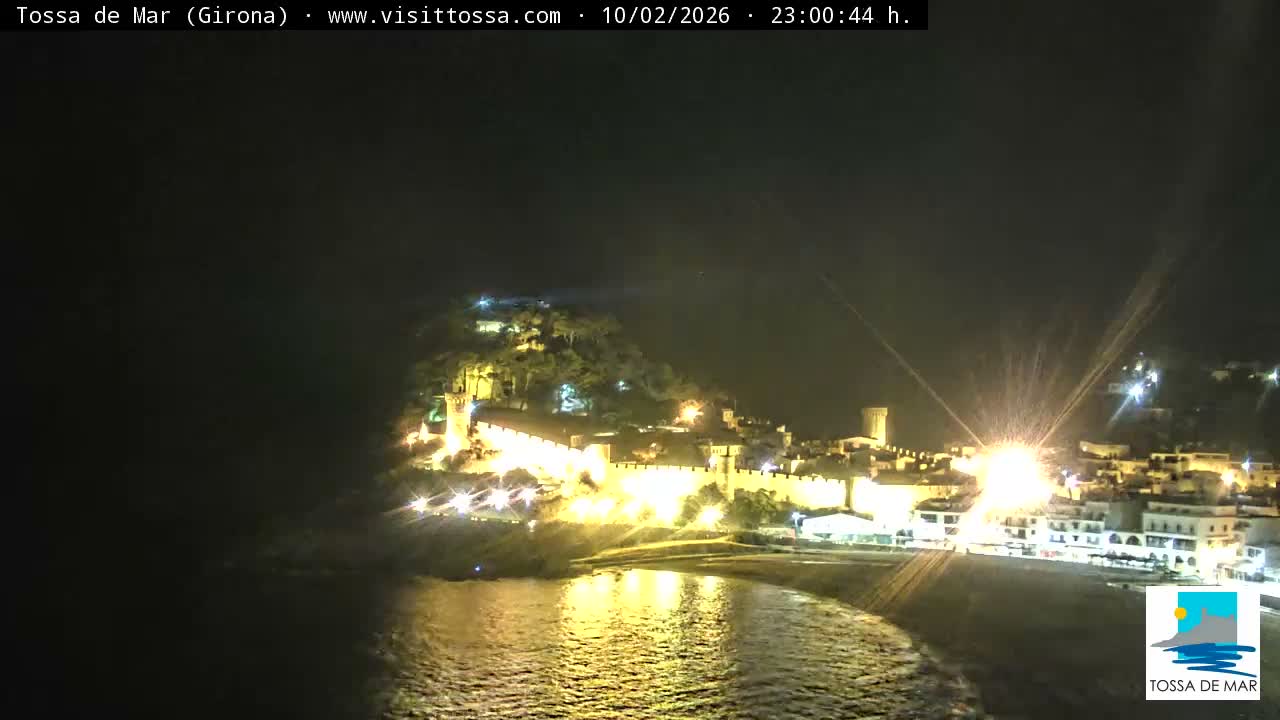 Tossa de Mar Landscape Live Cam - Girona, Catalonia, Spain