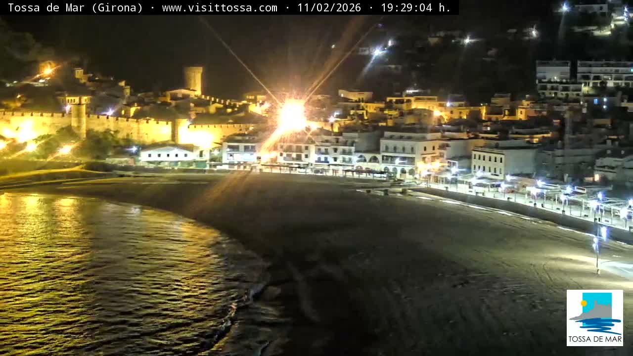 Tossa de Mar Landscape Live Cam - Girona, Catalonia, Spain