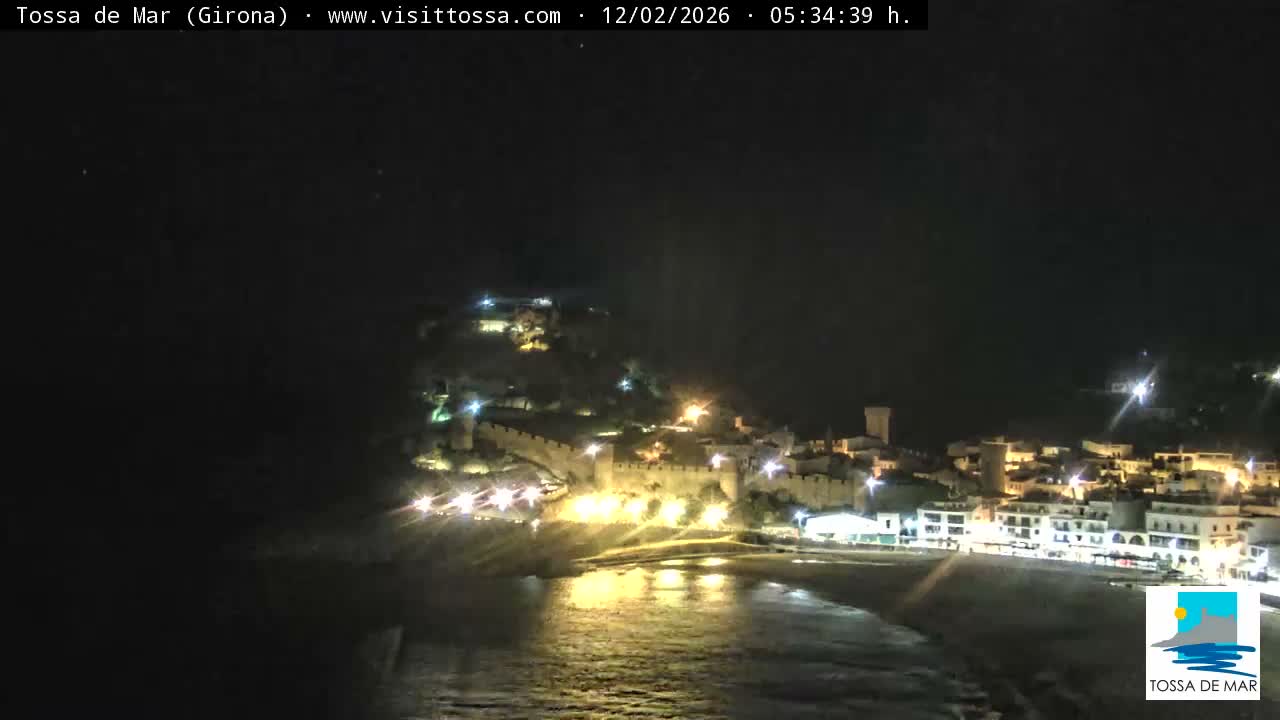Tossa de Mar Landscape Live Cam - Girona, Catalonia, Spain