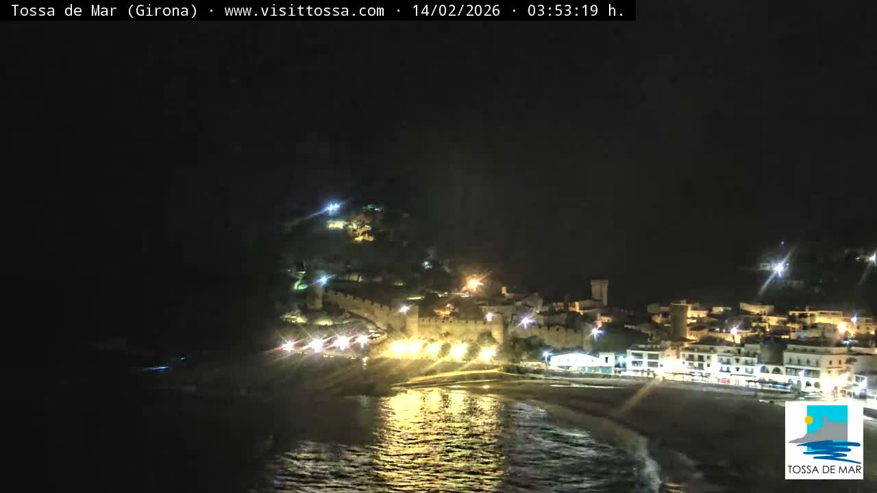 Tossa de Mar Landscape Live Cam - Girona, Catalonia, Spain