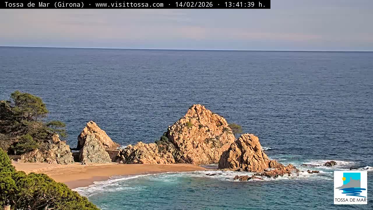 Tossa de Mar Landscape Live Cam - Girona, Catalonia, Spain