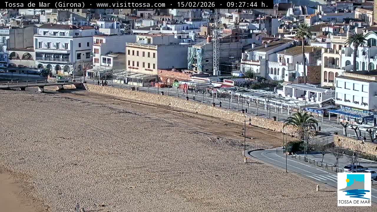 Tossa de Mar Landscape Live Cam - Girona, Catalonia, Spain