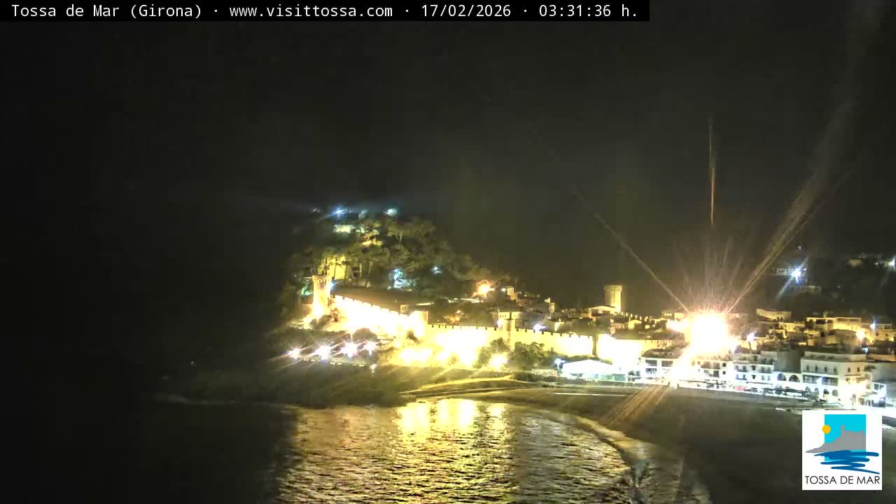 Tossa de Mar Landscape Live Cam - Girona, Catalonia, Spain