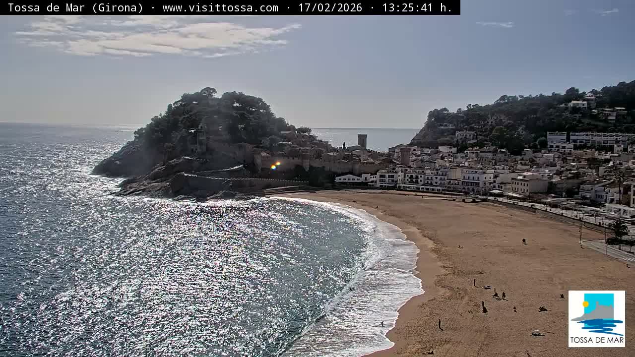 Tossa de Mar Landscape Live Cam - Girona, Catalonia, Spain