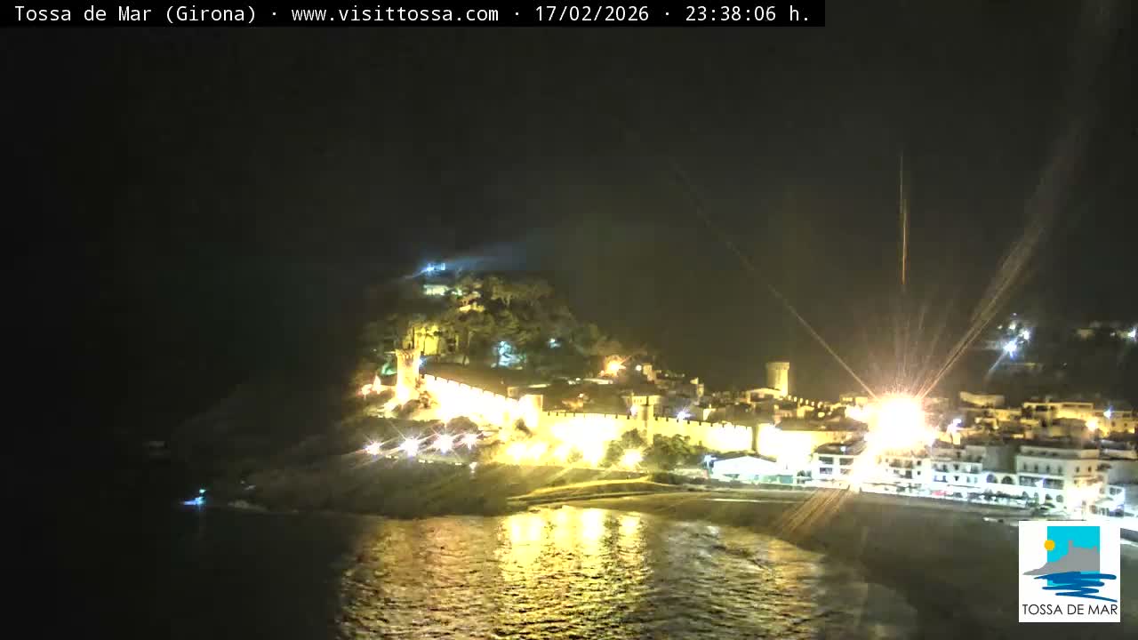 Tossa de Mar Landscape Live Cam - Girona, Catalonia, Spain