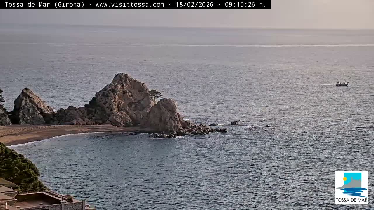 Tossa de Mar Landscape Live Cam - Girona, Catalonia, Spain