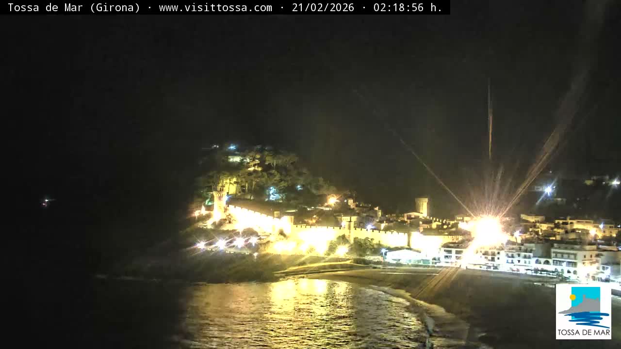 Tossa de Mar Landscape Live Cam - Girona, Catalonia, Spain