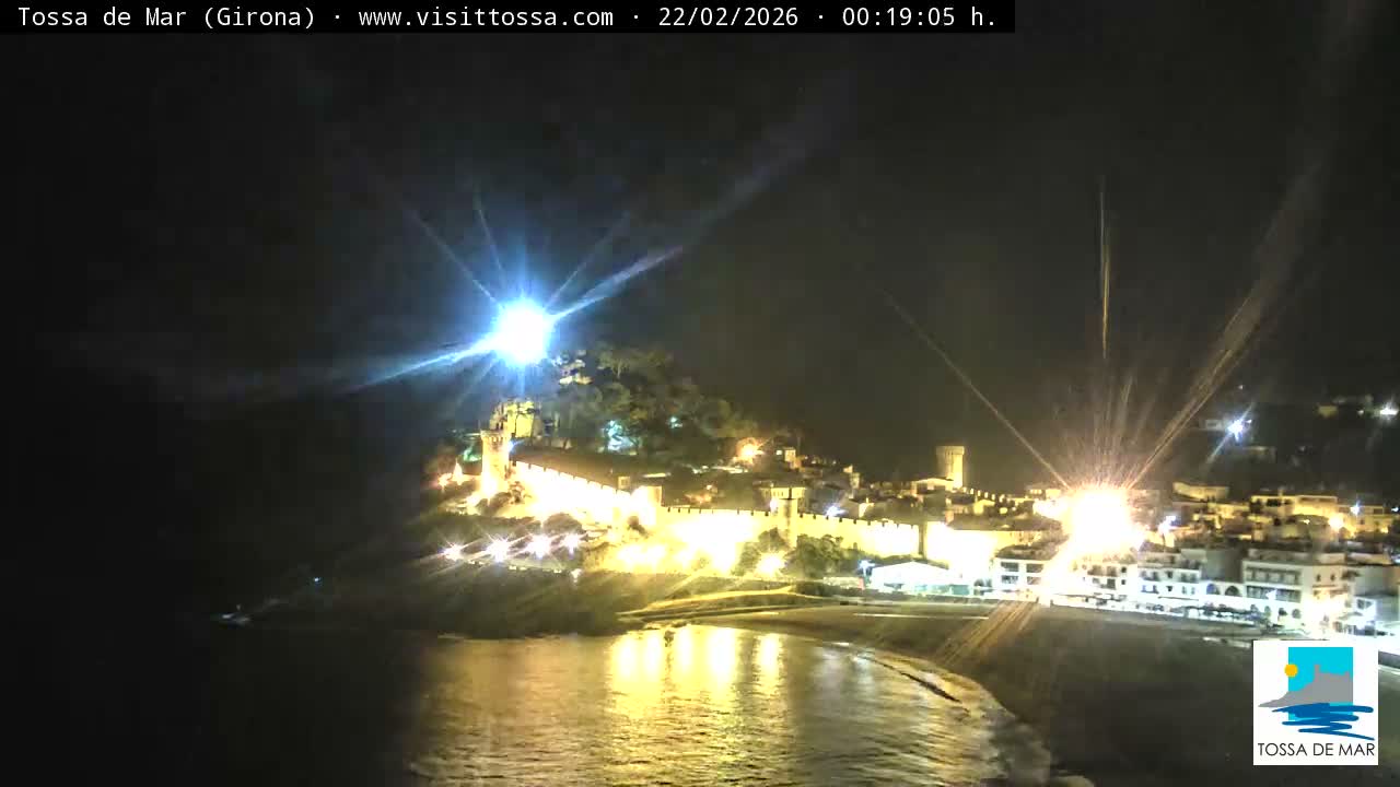 Tossa de Mar Landscape Live Cam - Girona, Catalonia, Spain