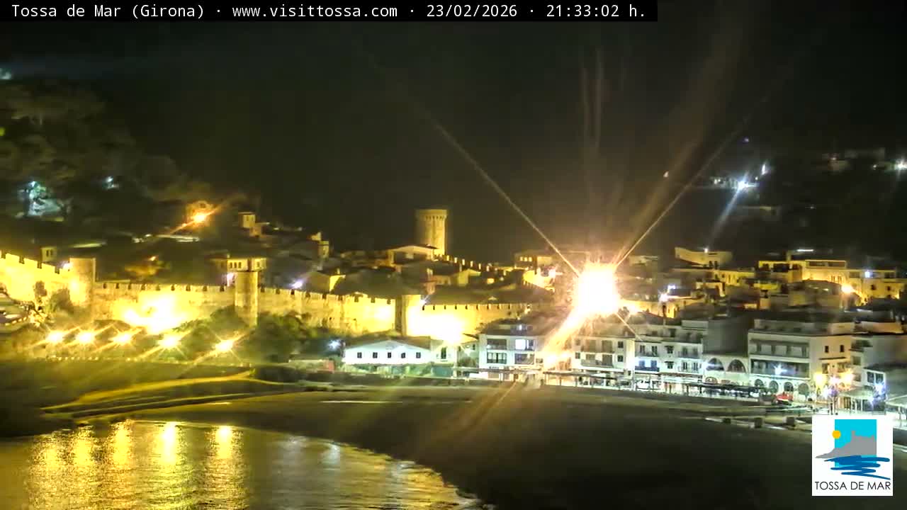 Tossa de Mar Landscape Live Cam - Girona, Catalonia, Spain