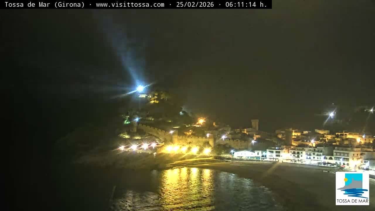 Tossa de Mar Landscape Live Cam - Girona, Catalonia, Spain